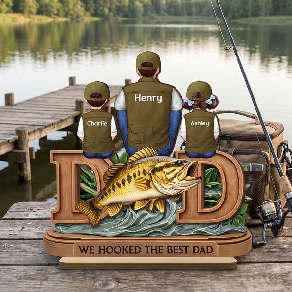 Family Fishing Memory Plaque